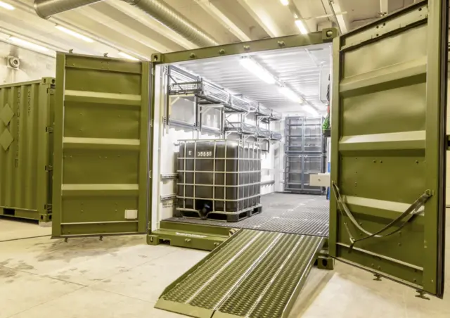 HAZMAT CONTAINER ISO 10FT Low Cube 