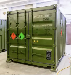 HAZMAT CONTAINER ISO 10FT Low Cube