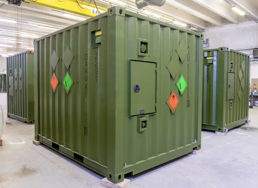 HAZMAT CONTAINER ISO 10FT Low Cube 