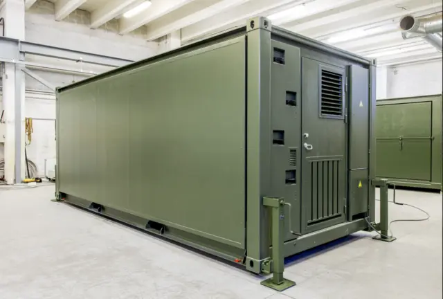 COMMAND CENTER CONTAINER ISO 20FT 3-1 2-WAYS EXPANDABLE 