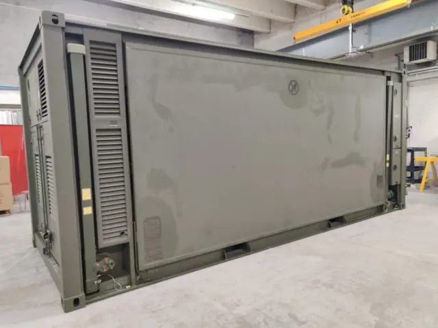 COMMAND CENTER CONTAINER ISO 20FT 3-1 2-WAYS EXPANDABLE 