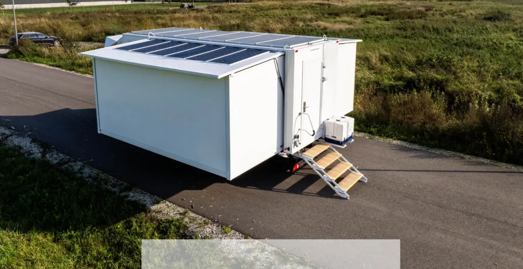 MOBILE XL FLEXUNIT TRUCK 3 in 1 solution, 7200kg, 33m2 