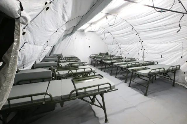 MOBILE FIELD HOSPITAL CAMP Military Camp 