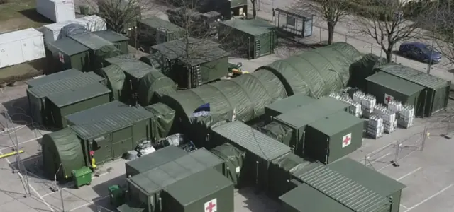 MOBILE FIELD HOSPITAL CAMP Military Camp 