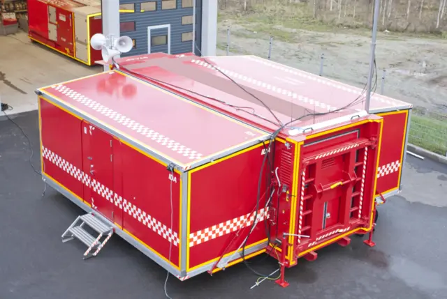 RESCUE & SAFETY CONTAINER ISO 20FT 3-1 2-WAYS EXPANDABLE 