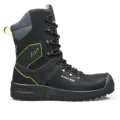 VINTERSTØVEL ION HØY SORT/GRØNN STR: 36 Solid Gear