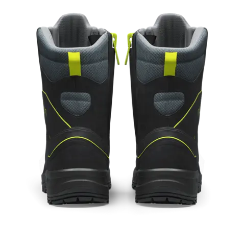 VINTERSTØVEL ION HØY SORT/GRØNN STR: 38 Solid Gear 