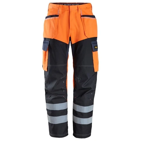 BUKSE PW 6562 HL KL1 ORA STR: 60 Snickers Workwear 