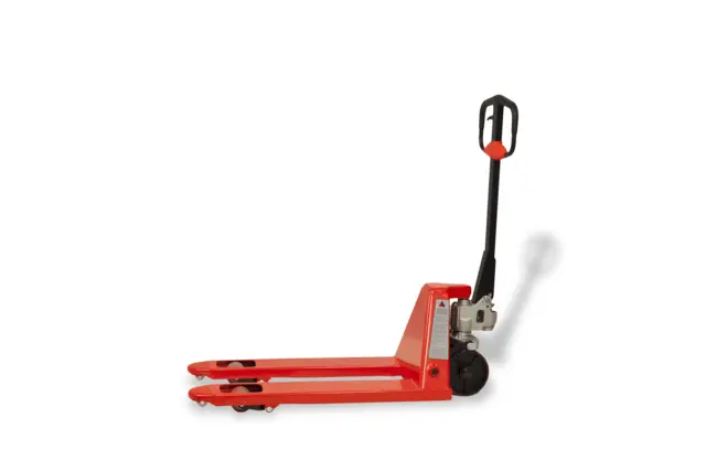 JEKKETRALLE INDUSTRI 650MM 2000KG Kort jekketralle, Enkle PU-hjul 