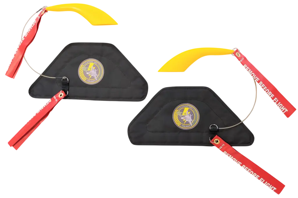 F-35 PMAC FLUSH PORT MODULE COVERS R+ L Attached probe cover, both sides 