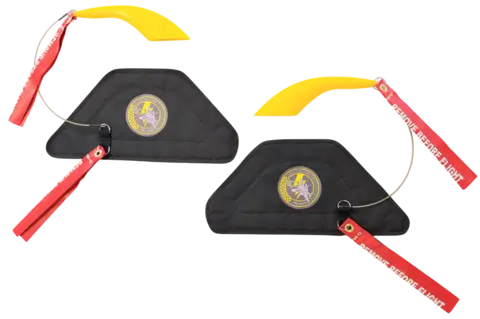 F-35 PMAC FLUSH PORT MODULE COVERS R+ L Attached probe cover, both sides