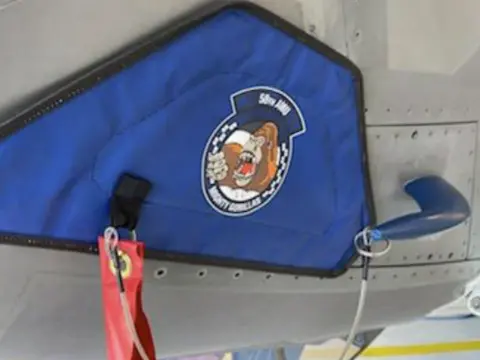 F-35 PMAC FLUSH PORT MODULE COVER - LEFT Attached Multi-Function Probe Cover, Kit 