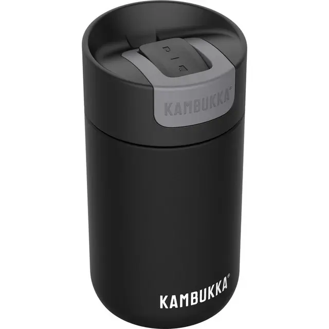 TERMOKOPP OLYMPUS JET BLACK 300ML Med mulighet for gravering - Kambukka 