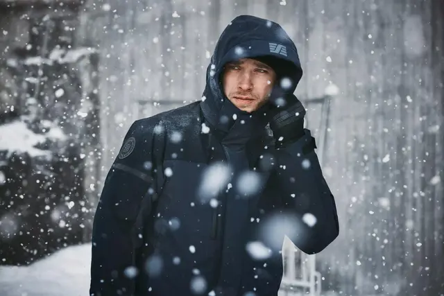 VINTERJAKKE 1112 SORT STR: XS Snickers Workwear 