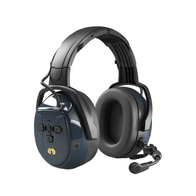 HØRSELVERN XSTREAM MP HODEBØYLE BLÅTANN Hodebøyle Hellberg 