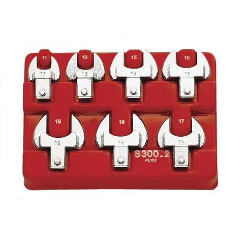 FASTNØKKELSETT FOR INSTIKK 9X12MM 8,10,11,12 og 13mm - Facom