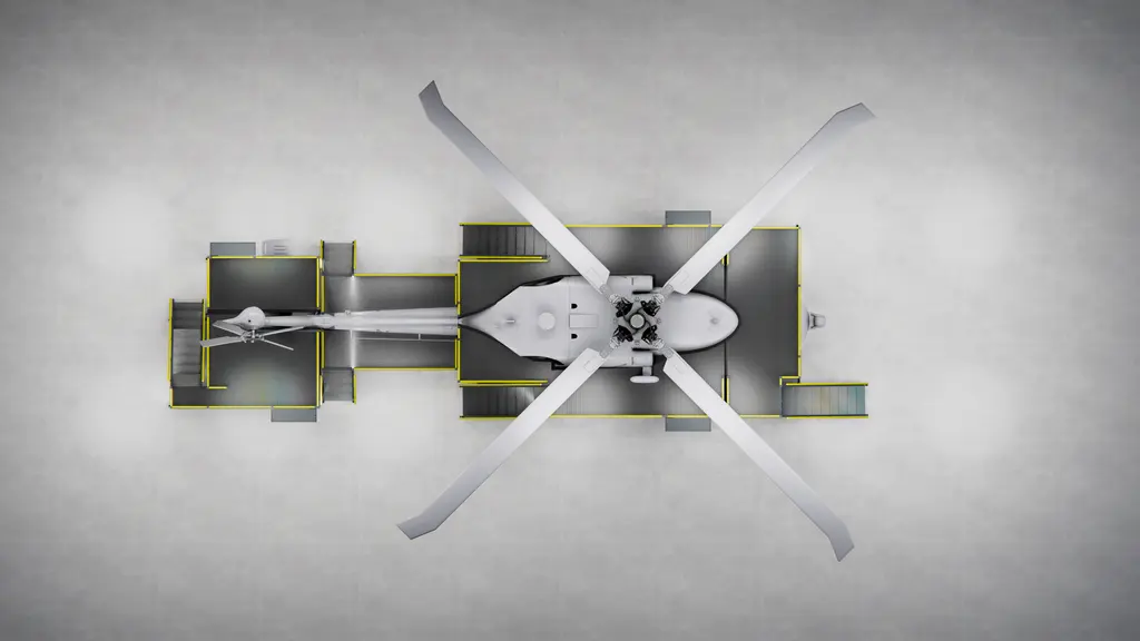 MH60R BASE MAINTENANCE DOCKING MODULES MH60R Depot maintenance stands, FTA 