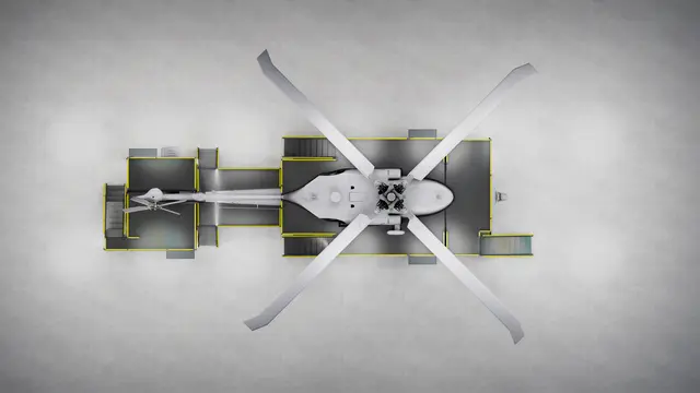MH60R DEPOT MAINTENANCE DOCKING MODULES MH60R Full wrap-around stands 