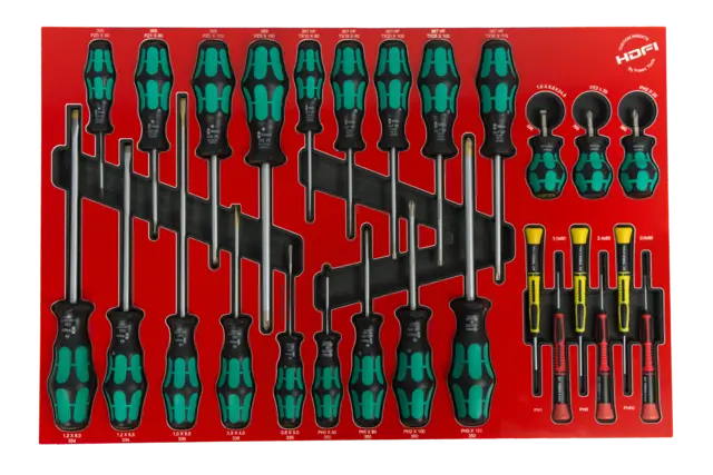 VERKTØYVOGN AUTO - FTAUTO6 Inkludert verktøy i HDFI - 25A FTC 