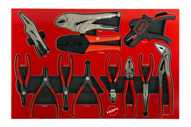 VERKTØYVOGN AUTO - FTAUTO6 Inkludert verktøy i HDFI - 25A FTC 