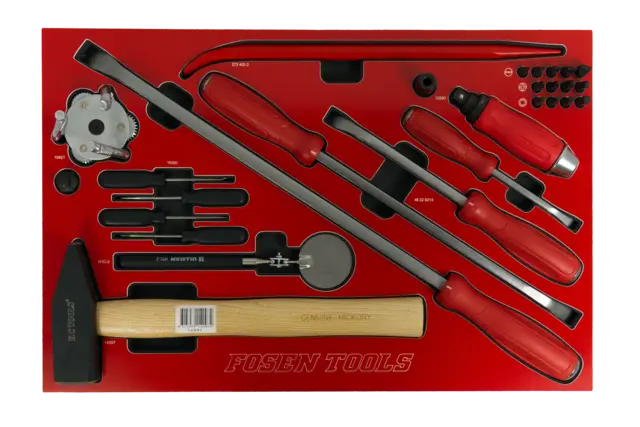 VERKTØYVOGN AUTO - FTAUTO6 Inkludert verktøy i HDFI - 25A FTC 