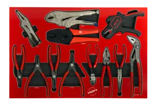 TANGSETT 12 DELER 25A DE størrelse 575 x 380mm - FTC