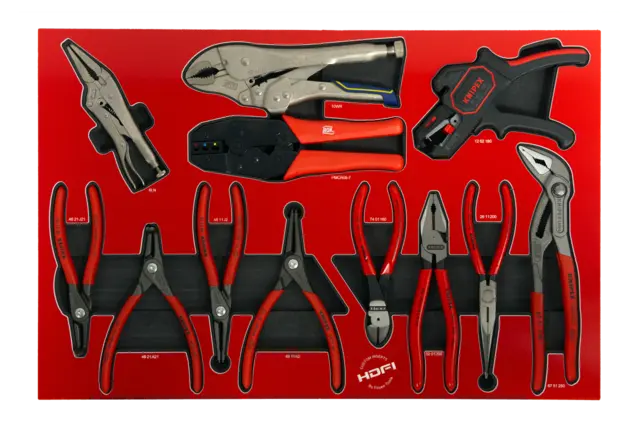 TANGSETT 12 DELER 25A DE størrelse 575 x 380mm - FTC 