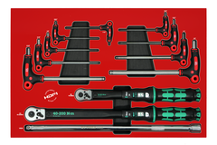 MOMENTVERKTØY &amp; UNBRAKO AF 12 DELER 25A DE størrelse 575 x 380mm - FTC