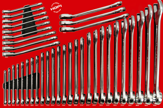 NØKKELSETT 6-32MM 38 DELER 24D DE størrelse 575 x 380mm - FTC