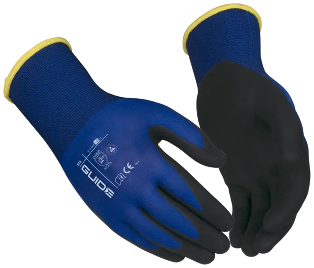 HANSKE ESD GUIDE 578 STR.11 Tynn ESD-hanske nitril - Guide 