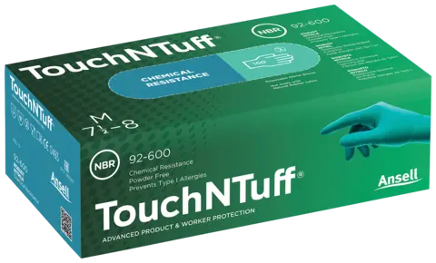 ENGANGSHANSKE TOUCH N TUFF S-XL 92-600 Nitril - Ansell
