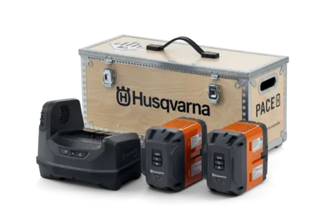 B750X/C1800X PACE BATTERIPAKKE MED LADER Husqvarna