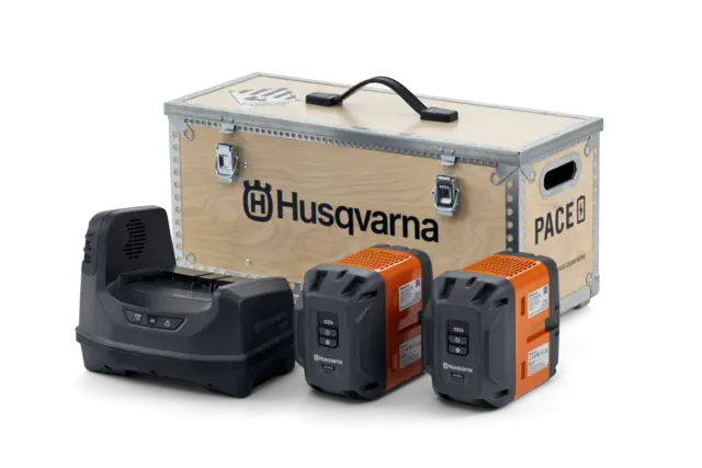 B750X/C1800X PACE BATTERIPAKKE MED LADER Husqvarna 