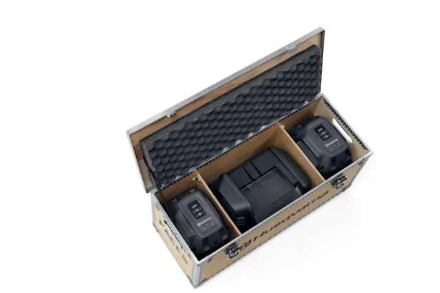 B750X/C1800X PACE BATTERIPAKKE MED LADER Husqvarna 