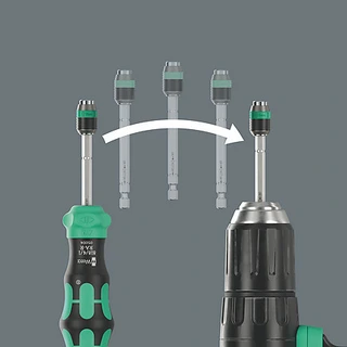 Kraftform Kompakt 20 RA-R med futteral 6 deler - WERA 