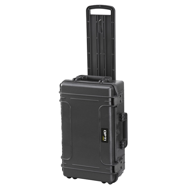 UTSTYRSKOFFERT TOOL TROLLEY OPTICASE 52 520X290X200mm (innv) med hjul og håndtak 