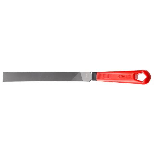 FIL FLAT 200MM 5X20MM M/HÅNDTAK Medium - Facom 