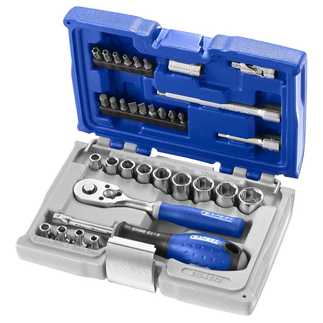 PIPESETT 1/4" DR. 4-14MM 34 DELER EXPERT by FACOM® 