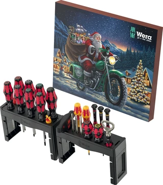 VERKT&#216;Y JULEKALENDER FRA WERA 2025 - Adventskalender