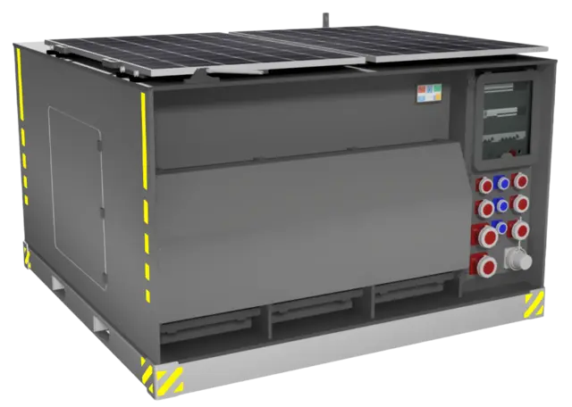 POWER CUBE HYBRID 3000 GREEN ENERGY Generator, UPS & Solarpanels 