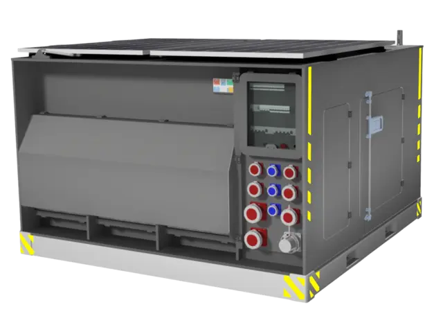POWER CUBE HYBRID 3000 GREEN ENERGY Generator, UPS & Solarpanels 
