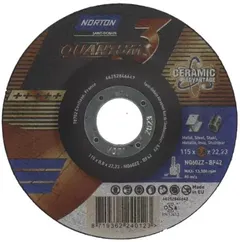 KAPPESKIVE 125x0,8x22,23MM QUANTUM 3 NQ60ZZ T42 - Norton