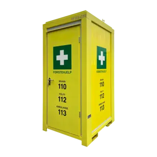 HMS CONTAINER MODUL GUL 5 FOT 1400x1200x2540mm, Fosen Tools