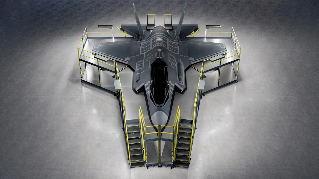 F-35 AIRCRAFT FULL WRAPING SERVICE MODUL Set, 9 Modules, FTA 