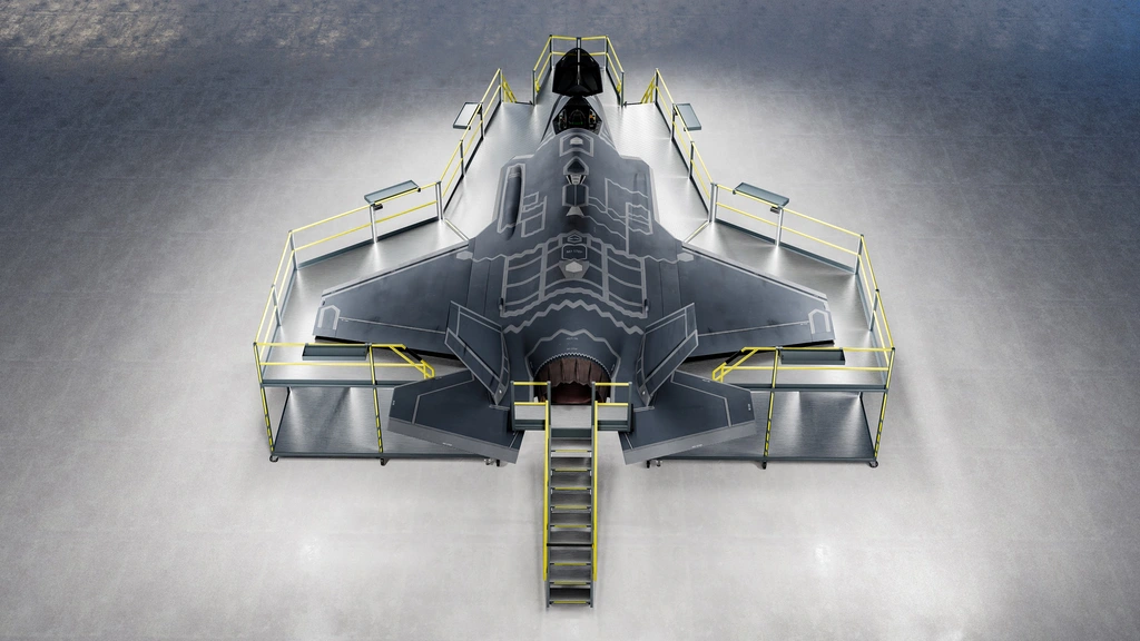 F-35 AIRCRAFT FULL WRAPING SERVICE MODUL Set, 9 Modules, FTA 