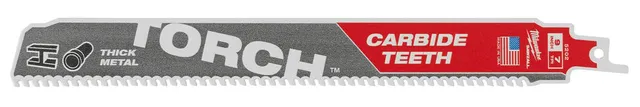 BAJONETTSAGBLAD TORCH KARBID 230MM Metall - Heavy Duty Milwaukee Tilbehør 