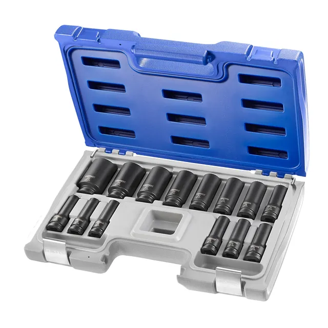 KRAFTPIPESETT 1/2" DR. 10-32MM 14 DELER EXPERT by FACOM® 