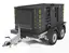 MOBILE POWER UNIT 1000 TRAILER Hybrid Generator, UPS, Green Energy