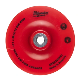 FLEKSIBEL SLIPETALLERKEN 125MM Komplett med M14 flensemutter Milwaukee