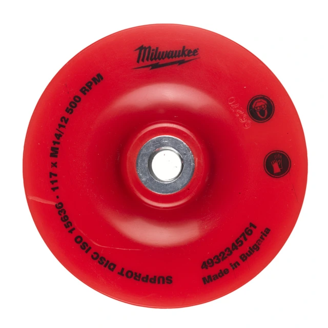 FLEKSIBEL SLIPETALLERKEN 125MM Komplett med M14 flensemutter Milwaukee 
